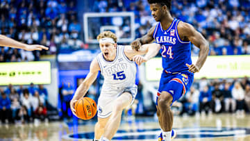 BYU star Richie Saunders against Kansas