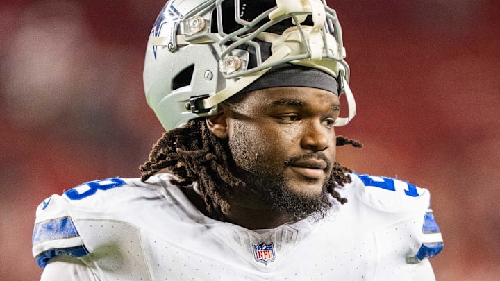Dallas Cowboys defensive tackle Mazi Smith after the game against the San Francisco 49ers at Levi's Stadium.