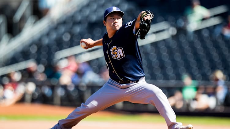 San Antonio Missions pitcher Woo-Suk Go