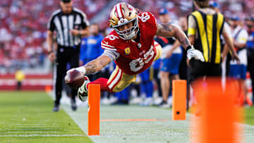 San Francisco 49ers tight end George Kittle (85)