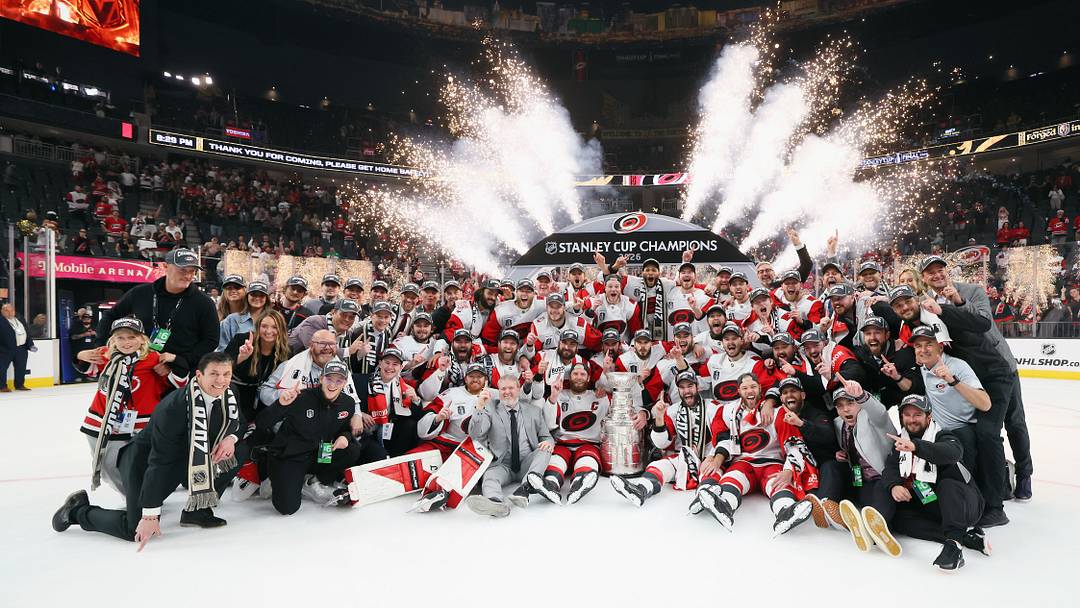 The Hurricanes beat the Golden Knights, winning their first Stanley Cup since 2006. 