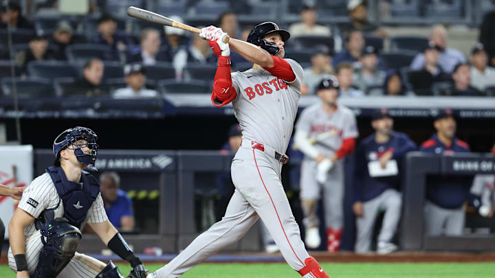 Boston Red Sox outfielder Roman Anthony