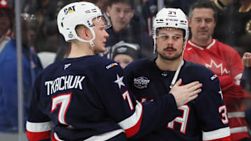 NHL 4 Nations Face-Off - Championship - Brady Tkachuk, Auston Matthews