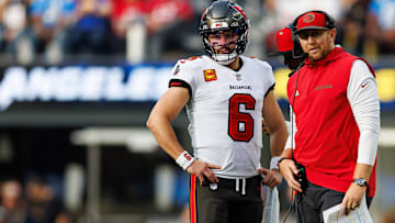 Tampa Bay Buccaneers offensive coordinator Liam Coen addressed all of the head coaching rumors surrounding him.
