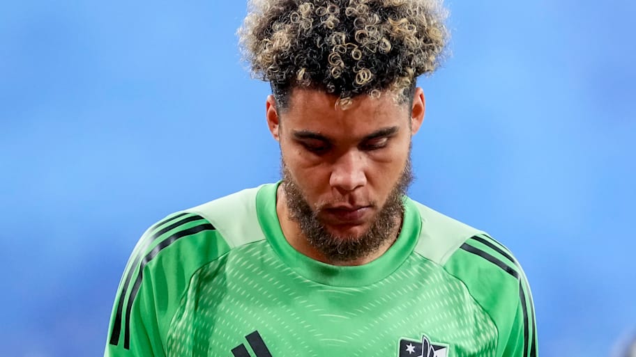 Dayne St. Clair looking downbeat.