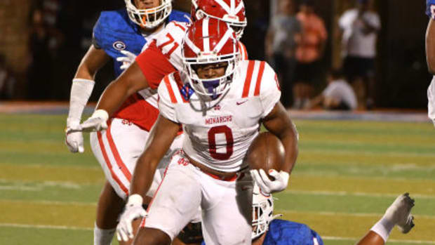 Jordon Davison (0), Mater Dei Monarchs football