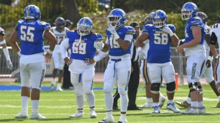 Serra-San Mateo's football team has celebrated three straight Central Coast Section titles starting in 2021. Friday they travel to Concord to face De La Salle, a team its beaten two straight times. 