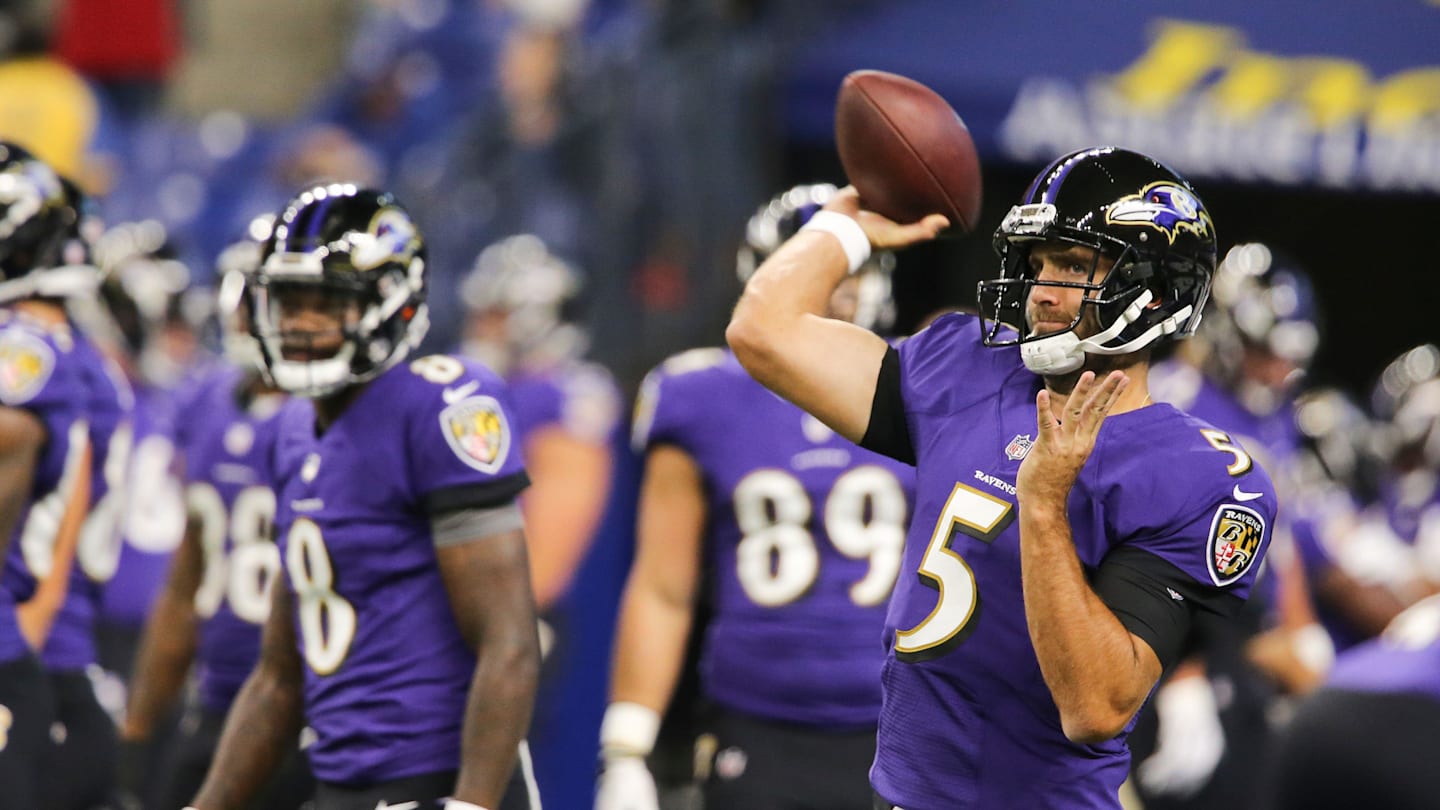 Ravens QB Lamar Jackson Praises Former Teammate Browns QB Joe Flacco Ahead Week 2 Clash