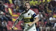 Benedetto grita su gol.