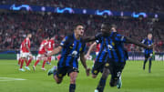 Inter bermain imbang 3-3 saat melawan Benfica