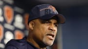Bears defensive coordinator Eric Washington spoke Tuesday about edge rushers and the first three padded practices will be big in determining if they have sufficient help at the position.