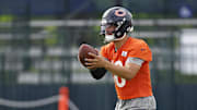 Caleb Williams is preparing for his second NFL season under new Bears coach Ben Johnson. 