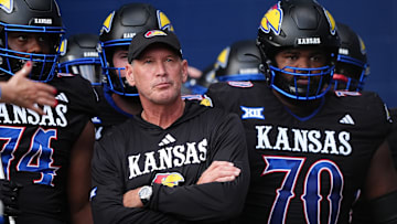 Kansas football head coach Lance Keipold