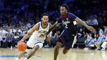 Connecticut v Villanova : The Cats' speedy combo-guard, Mark Armstrong, has devastating handles & impressive hops; not to mention some serious range w/ his jumper