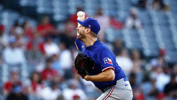 Texas Rangers v Los Angeles Angels