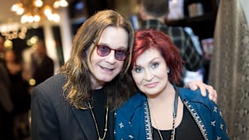 Ozzy Osbourne and Sharon Osbourne