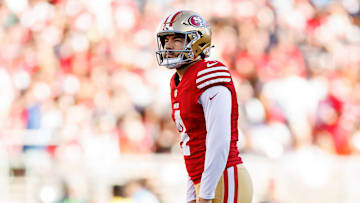 San Francisco 49ers kicker Jake Moody (4)