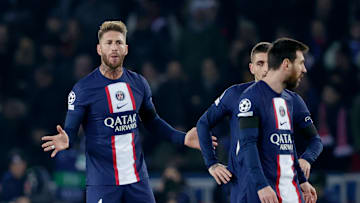 Lionel Messi, Marco Verratti, Sergio Ramos, PSG