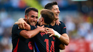 Barca secured a huge win at Villarreal