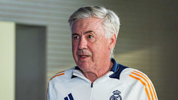 Real Madrid C.F. Training And Press Conference - UEFA Champions League 2024/25 League Knockout