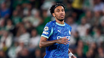 Pierre-Emerick Aubameyang et l'OM affrontent le Stade Brestois ce week-end en Ligue 1