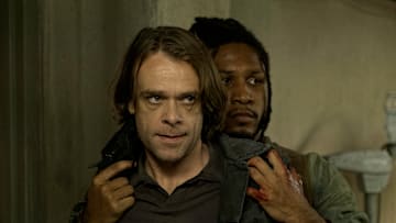 Colby Hollman as Wes, Nick Stahl as Riley - Fear the Walking Dead _ Season 6, Episode 11 - Photo Credit: Ryan Green/AMC