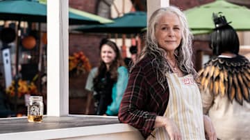 Melissa McBride as Carol Peletier - The Walking Dead _ Season 11 - Photo Credit: Josh Stringer/AMC
