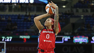 Washington Mystics forward Shakira Austin.