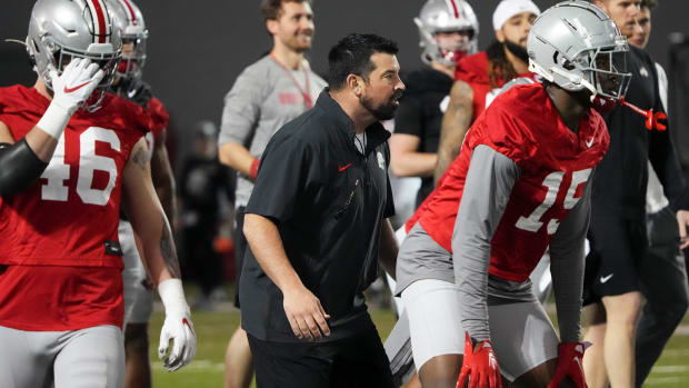 Ohio State Buckeyes head coach Ryan Day