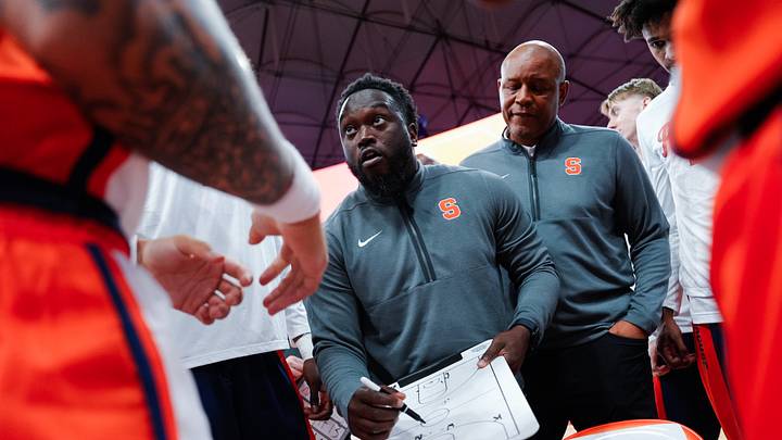 Syracuse basketball assistant coach Brenden Straughn plans to attend this weekend's Jordan Holiday Classic in Brooklyn, N.Y.