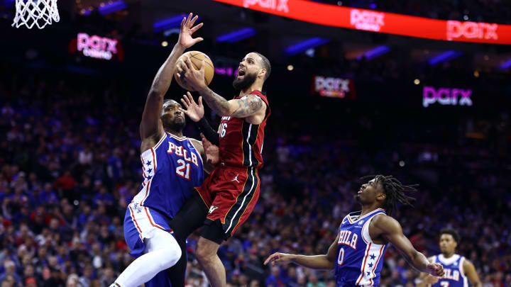 Miami Heat v Philadelphia 76ers - Play-In Tournament