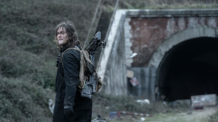 Norman Reedus as Daryl Dixon - The Walking Dead: Daryl Dixon _ Season 2 - Photo Credit: Stéphanie Branchu/AMC