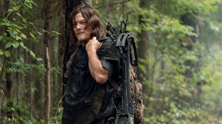 Norman Reedus as Daryl Dixon - The Walking Dead _ Season 10, Episode 21 - Photo Credit: Eli Ade/AMC