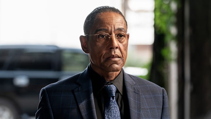 Giancarlo Esposito as Gustavo "Gus" Fring - Better Call Saul _ Season 5, Episode 6 - Photo Credit: Greg Lewis/AMC/Sony Pictures Television