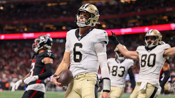 New Orleans Saints quarterback Tyler Shough