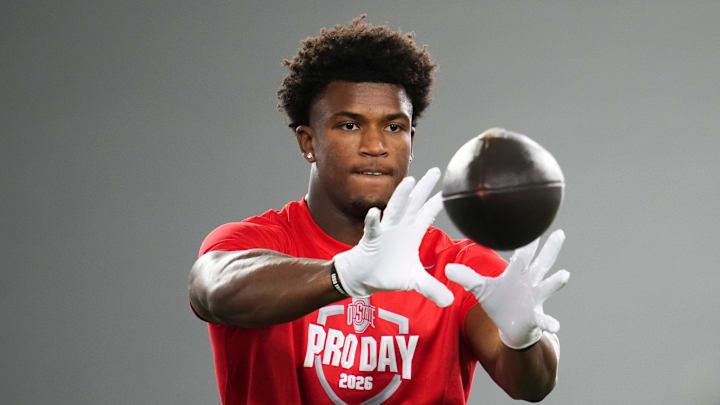 Ohio State Buckeyes defensive back Caleb Downs