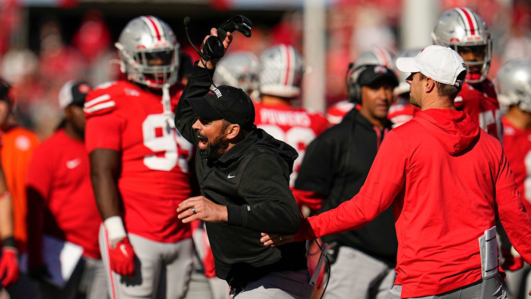 Ohio State Buckeyes head coach Ryan Day