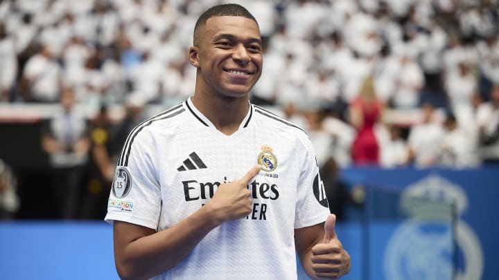 Real Madrid Unveils New Signing Kylian Mbappe