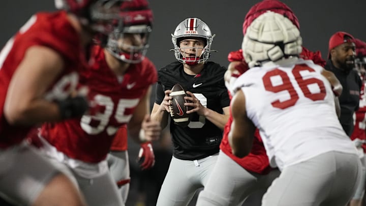 Julian Sayin is hoping to be the next great Ohio State quarterback.