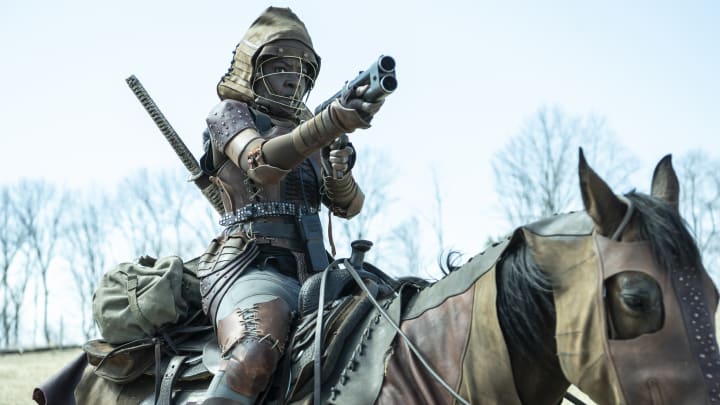 Danai Gurira as Michonne - The Walking Dead: The Ones Who Live _ Season 1 - Photo Credit: Gene Page/AMC