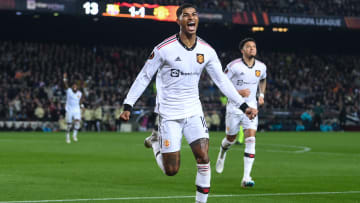 Manchester United were in Europa League action against Barcelona in midweek