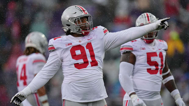 2025 NFL Draft prospect and Ohio State Football DT Tyleik Williams