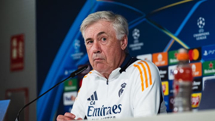 Real Madrid C.F. Training And Press Conference - UEFA Champions League 2024/25 League Knockout