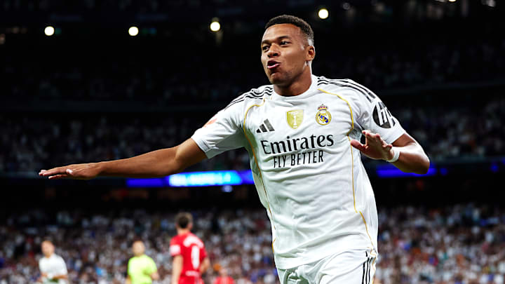 Mbappé faz um belo início de temporada pelo Real Madrid Mbappé faz um belo início de temporada pelo Real Madrid