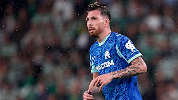 Pierre-Emile Hojbjerg et l'OM reçoive l'Atalanta Bergame ce mardi en Ligue des Champions au Vélodrome