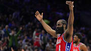 Harden habló emocionado del público en Philadelphia