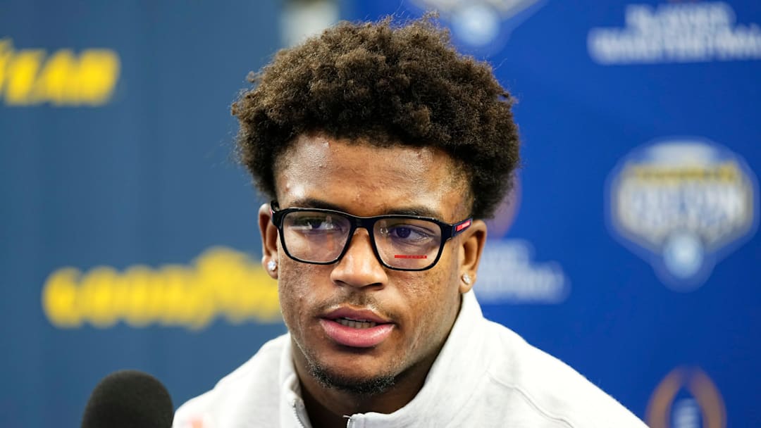 Ohio State Buckeyes defensive back Caleb Downs Ohio State Buckeyes defensive back Caleb Downs