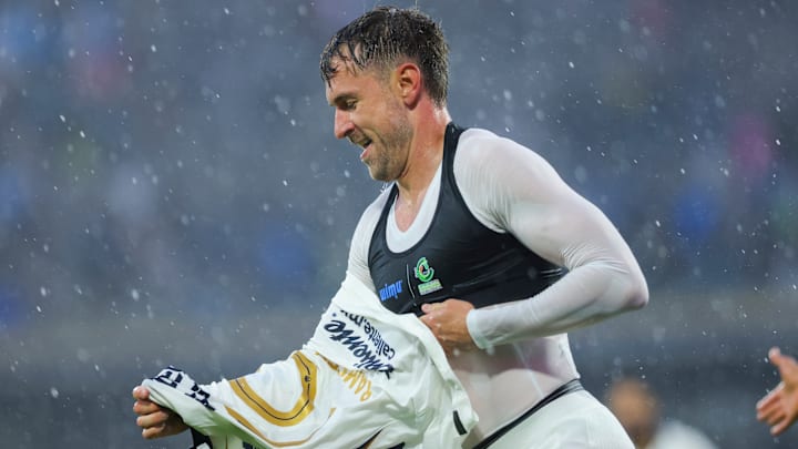 Aaron Ramsey logró su primera anotación con Pumas en la Liga Mx