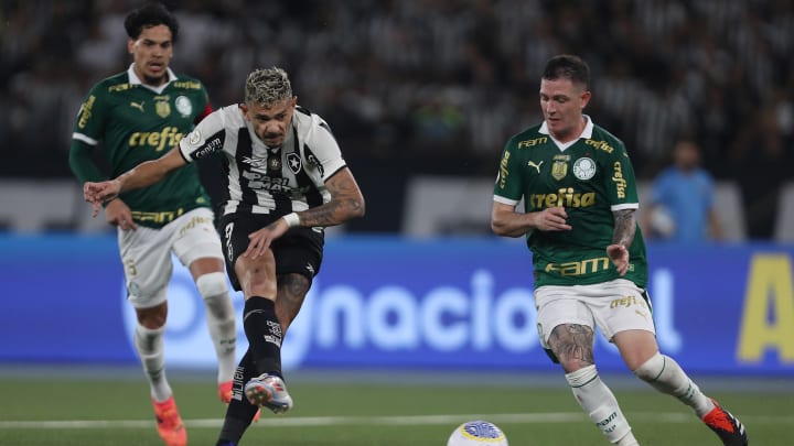 Botafogo e Palmeiras fazem duelo 100% brasileiro na Libertadores