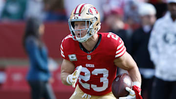 San Francisco 49ers running back Christian McCaffrey